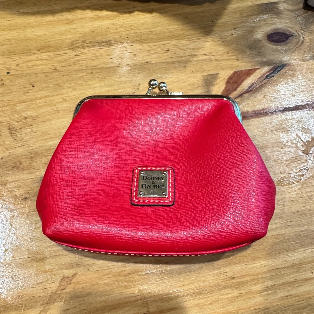 Dooney & Bourke Vibrant Red Clutch